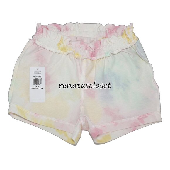 Old Navy Baby Girls' Tie-Dye Printed Pull-On Jersey-Knit Shorts NWT - Picture 5 of 10
